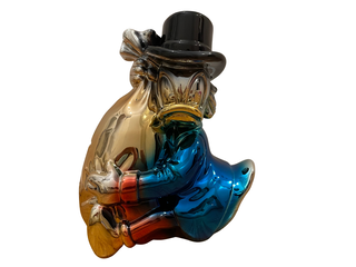 Dagobert Duck Money Hugger beeld